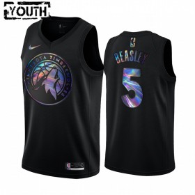 Maillot Basket Enfant Minnesota Timberwolves Malik Beasley 5 Iridescent HWC Collection Swingman